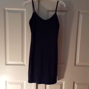 MG APPAREL navy blue dress  fits size 8